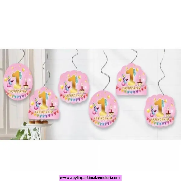 1 Yaş Temalı Tavan Sarkıt